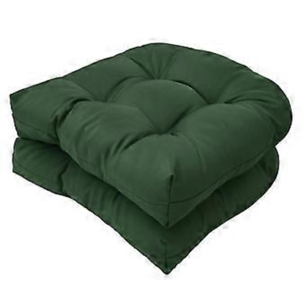Utesoffa Kuddar Set om 2, Patio Möbel Golvkuddar green