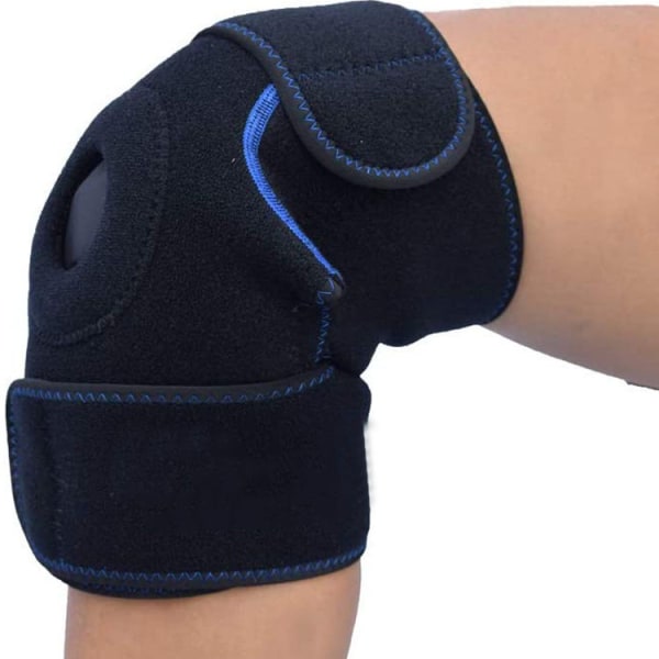 22 * 18cm sort ispose til skadet knæ, genanvendelig gelpose til kn