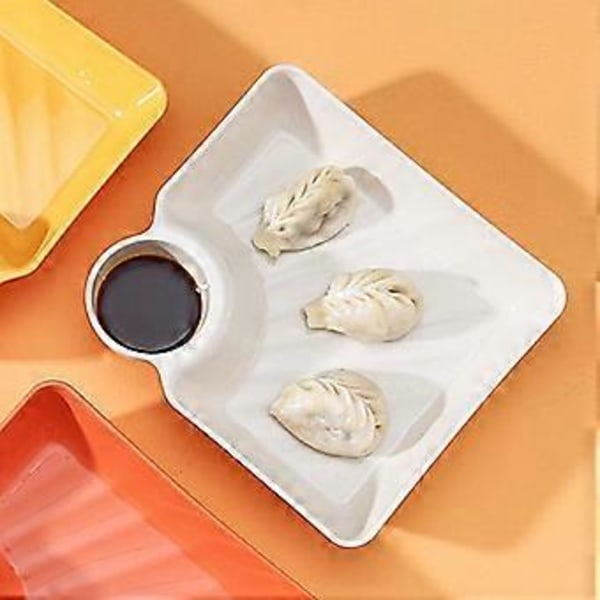 4 st Plast Serveringsbricka Serveringsfat Matbricka för Snacks Mat Kakor Pommes Frites