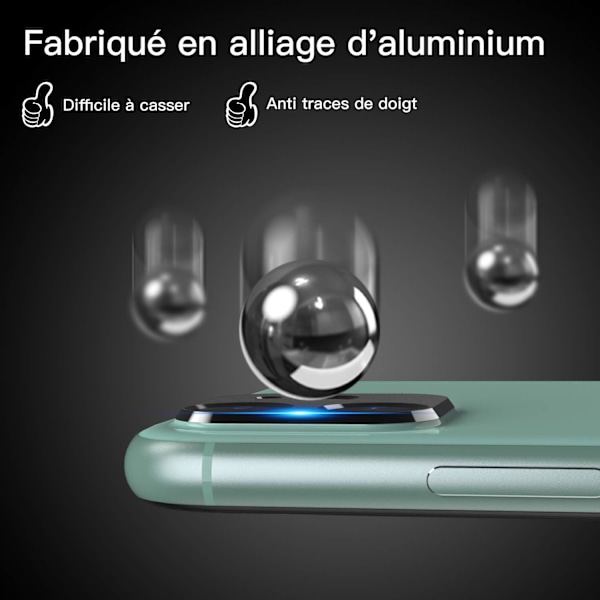 Bakkamera Beskytter for 11/12Mini, [2 stk] The Back Lens Protec