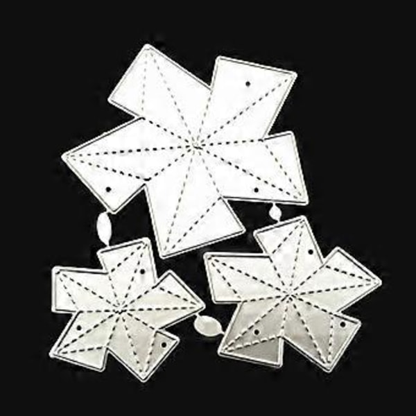 Vindmølle Metal Skærestencils Scrapbooking DIY Album Stempel Papirkort til Håndlavede Lykønskningskort Prægning Dekoration