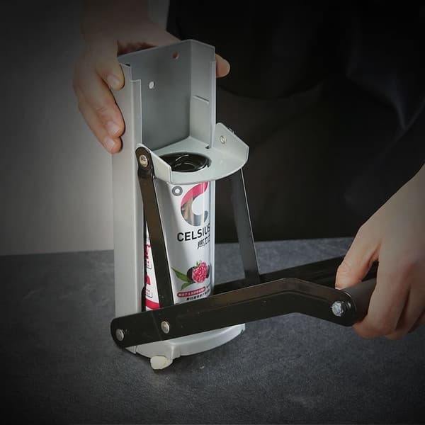 Dåsepresser, Dåsekompressor, Vinflaskeplatter