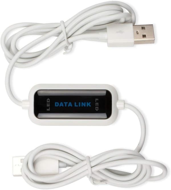 USB 2.0 PC til PC transmissions-/datakabel til computere, lap