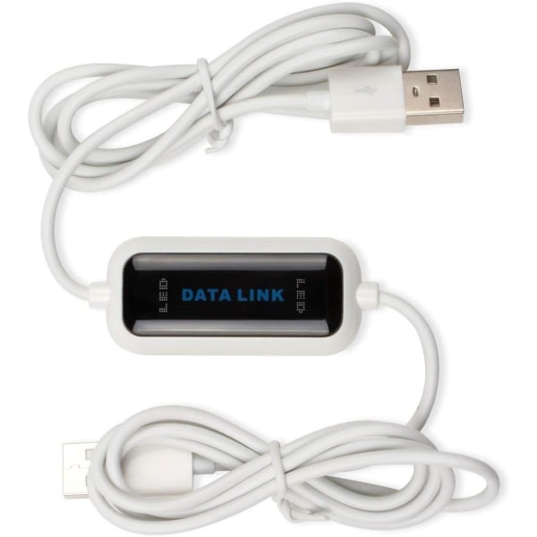 USB 2.0 PC till PC överförings-/datalänk kabel för datorer, lap
