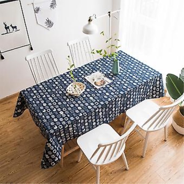 Duk, tegneserie Innendørs Utendørs Sølesikker Stoffduk For Vaskbart Bordtrekk For Feriemiddag, Bryllup, Babyshower, Vår/Sommer