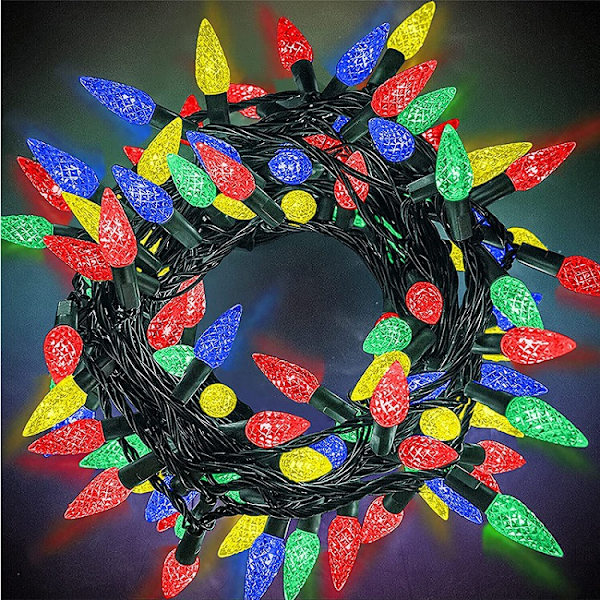 LED-valosarja, 50 LEDiä 5 m:n valosarja, keijusarja, LED-garland