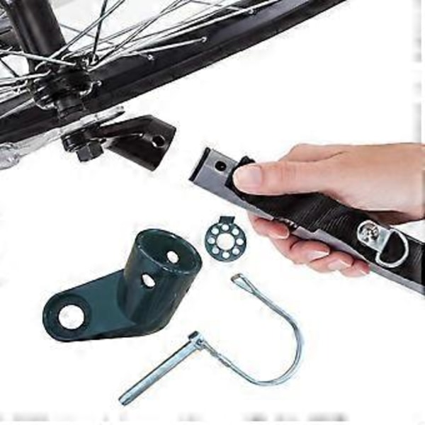 Cykelvagn Kopplingsfäste Vinklad Böj för de Flesta Cykelvagnar