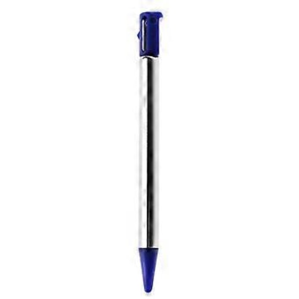 Korta Justerbara Styluspennor För 3DS för DS Utdragbar Stylus Touch-Penna Blå Blue