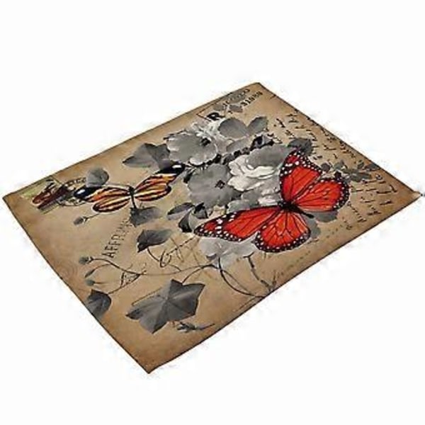 Ainutlaatuinen, hienostunut, ympäristöystävällinen sarjakuva lintu- ja kukka-aiheinen puuvillapellava-tabletti (MC0038-2)