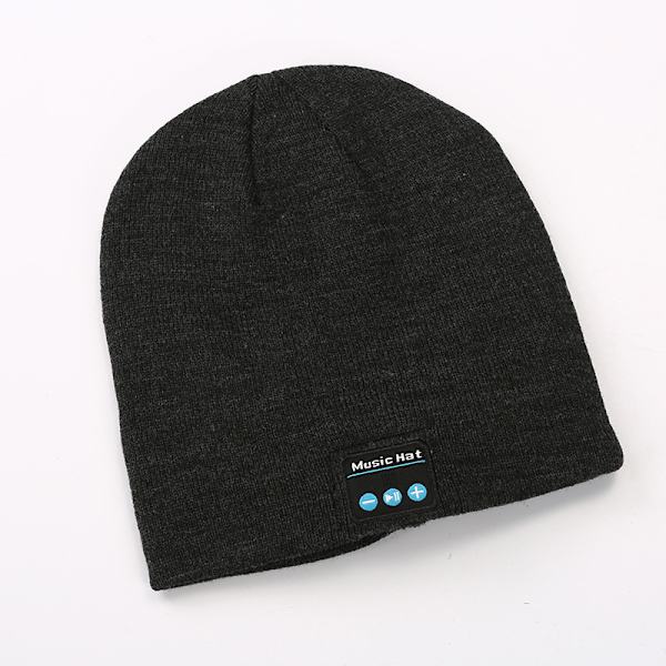 Trådløs Bluetooth Musik Hue Hovedlys Unisex Strikket Hue