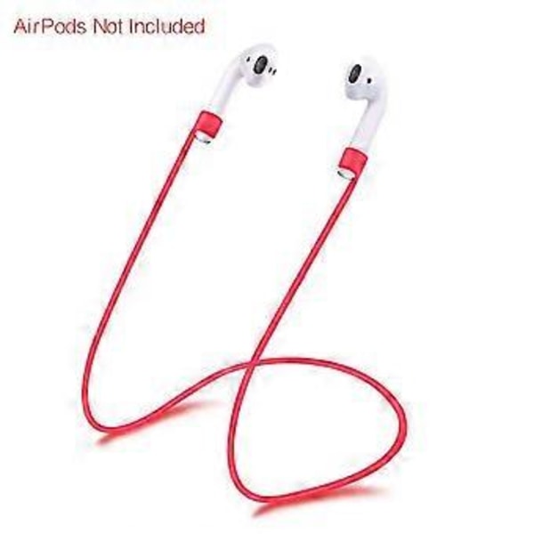 55CM Øretelefonrem til Airpods TWS Anti Lost Rem Silikone Snor Reb til Bluetooth
