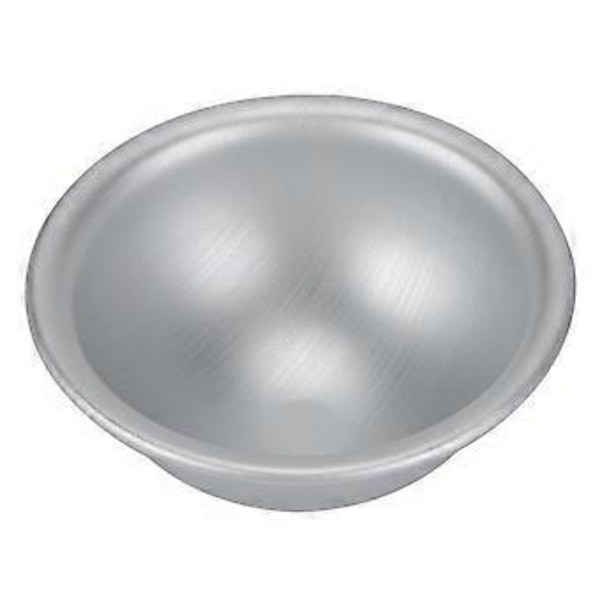 8 cm alumiininen puolipallon muotoinen kakkuvuoka, 3D pyöreä kakkuvuoka syntymäpäivä- ja hääkakkuja varten, DIY-leivontatyökalu (hopea)