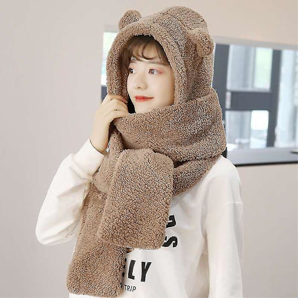 Jenter Vinter Varm Tegneserie Plysj Lue For Jenter.. 1