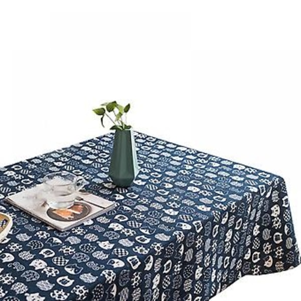 Duk, tegneserie Innendørs Utendørs Sølesikker Stoffduk For Vaskbart Bordtrekk For Feriemiddag, Bryllup, Babyshower, Vår/Sommer