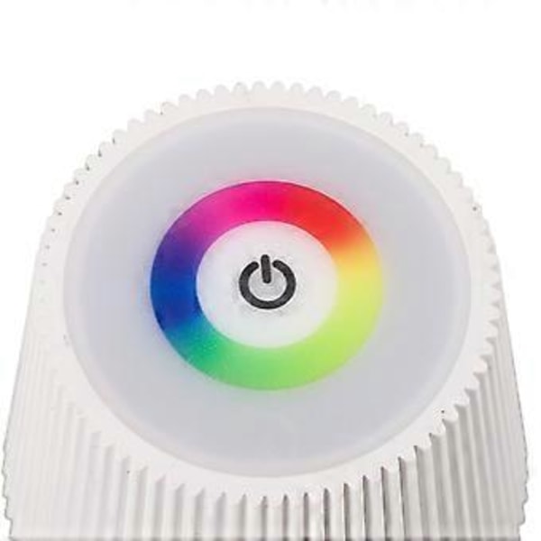 LED Flaskelampe 4000mAh IP54 Vandtæt Touch Kontrol Farvejusterbar USB Genopladelig Trådløs Vinflaskelampe Natlampe Hvid