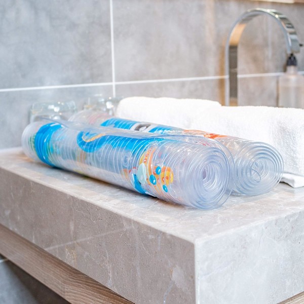 Badematter for badekar barn - Stor tegneserie sklisikker baderom badekar