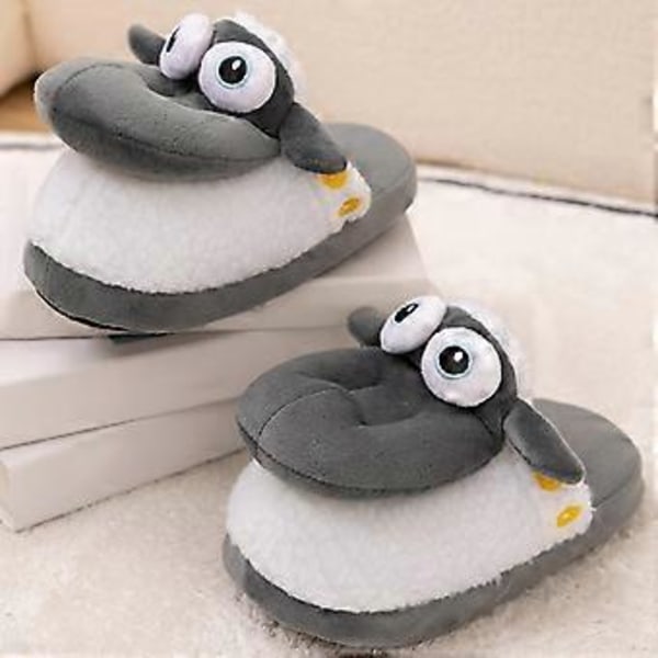 Talviset lämpimät tossut, luovat pehmotossut, uutuus kevyet slip on -kengät, talvijalkineet, pehmeät mukavat tossut (Lasten koko 29-31) Child Code 29 to 31