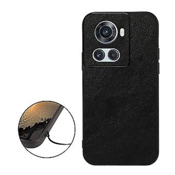 Kaksivärinen Litsi-kuvioitu PU-kotelo OnePlus Ace -puhelimelle