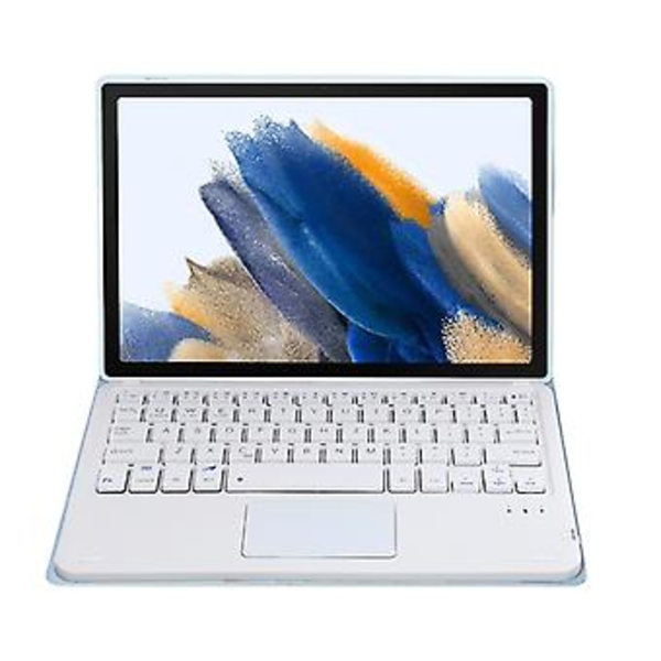 Näppäimistö + Kotelo Samsung Galaxy Tab A8 2021 Vaaleanvihreä Purple