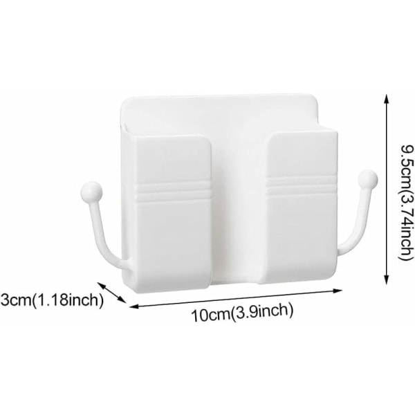 3 Pack Mobile Phone Wall Mount Holder, Smartphone Charging Stand,