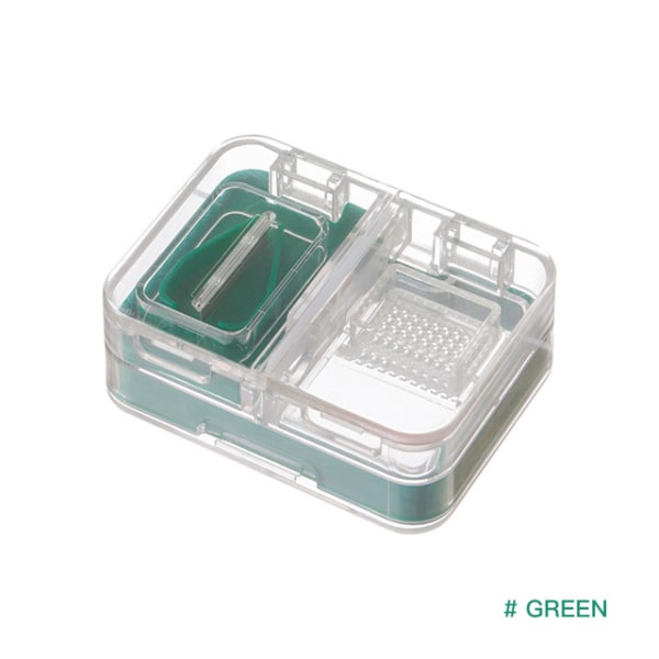 Portable Pill Pulverizer Grind Medicine Cut Tabletter Divider Stora