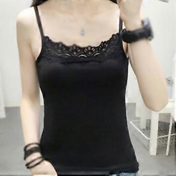 1 stk.-blonde camisole-sort (style700)