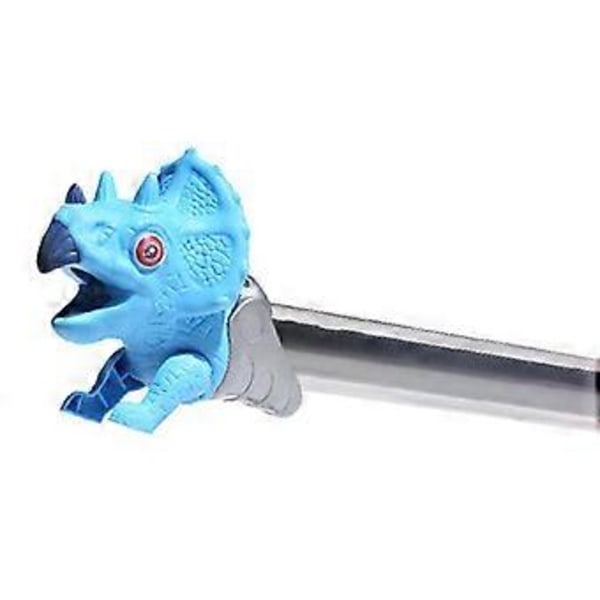 Dinosaurie Spruta Utomhus Vattenleksaker Trädgård Strandspel Pool Sommaraktivitet Vattenpistol för Barn Pojkar Flickor Småbarn triceratops blue