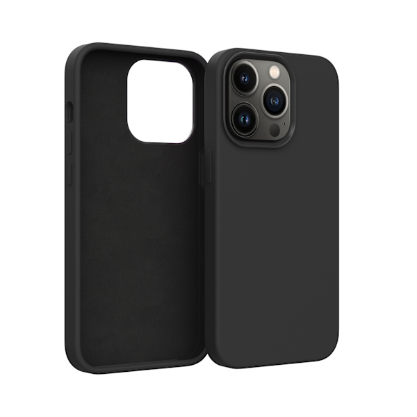 (Noir)elago Skal Silikonvätska Kompatibel med iPhone 12 Min