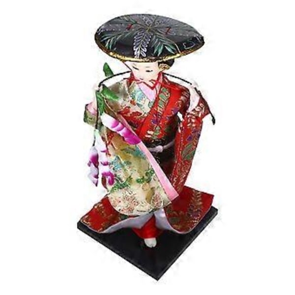 1 stk. Japansk-stil Dukke Humanoide Dukke Ornamenter Hjemmedekorasjon for Skrivebord
