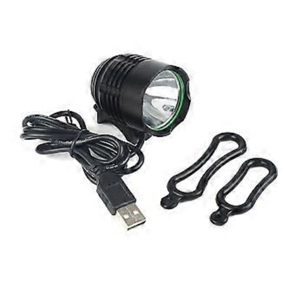 Oppladbar Sykkellykt Frontlykt Vanntett LED Lampe Kraftig