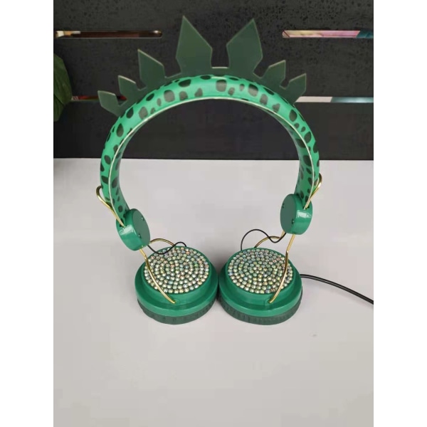 Ledningsforbundet Computer Headset med Dinosaur Design til Børn - Holdbart