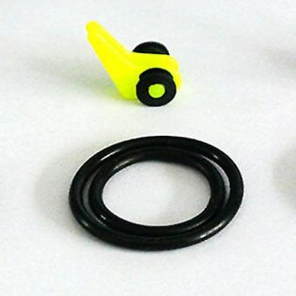 10st/5st/1st Plast Fiskekrok Säker Hållare Keeper Betestillbehör Krokar green 10pcs