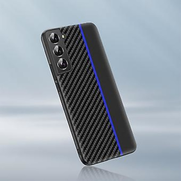 Carbon Fiber Tekstur Cover til Samsung Galaxy S22 5G
