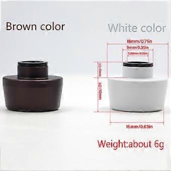 1 stk. Metall Dreieknapp for C65 FEKER IK65 Mekaniske Tastaturer Sensitiv Justering Profesjonell Bruk lys gul light yellow
