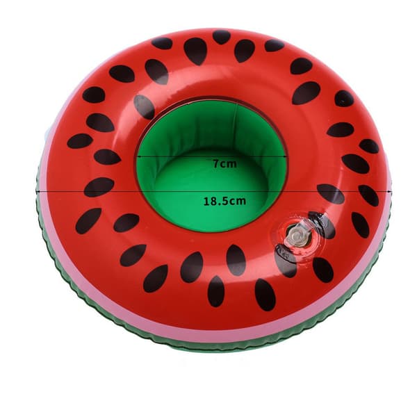 Set med 9 uppblåsbara poolunderlägg, sommar- och strandfestleksaker, stil 3