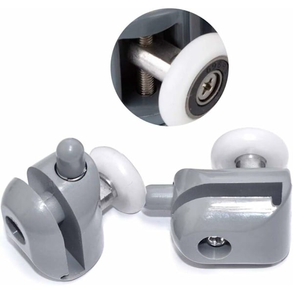 23mm skjutdörr rulle, 10 st rulle dörr rulle caster hjul