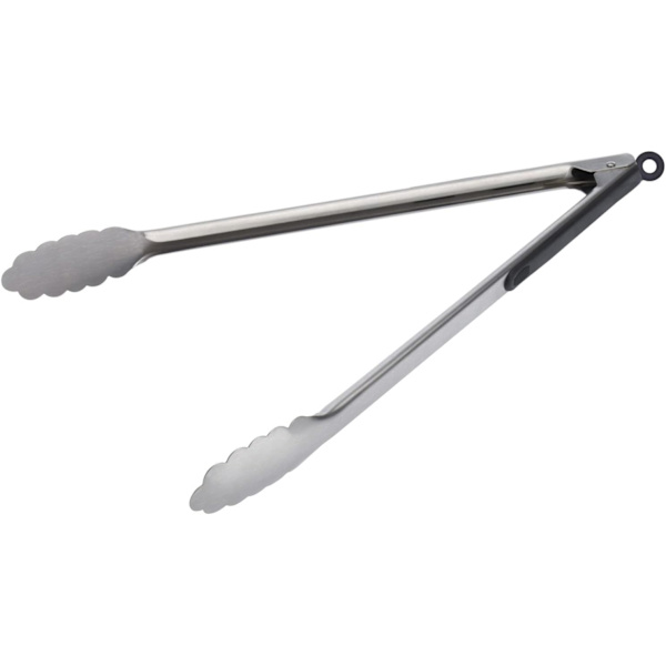 1 Grilltang, Rustfritt stål/plast, Lengde: 39,4 cm, Klem