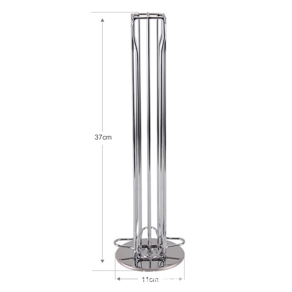 1 st (Silver) Kaffekapselhållare Pod Kapseldispenser