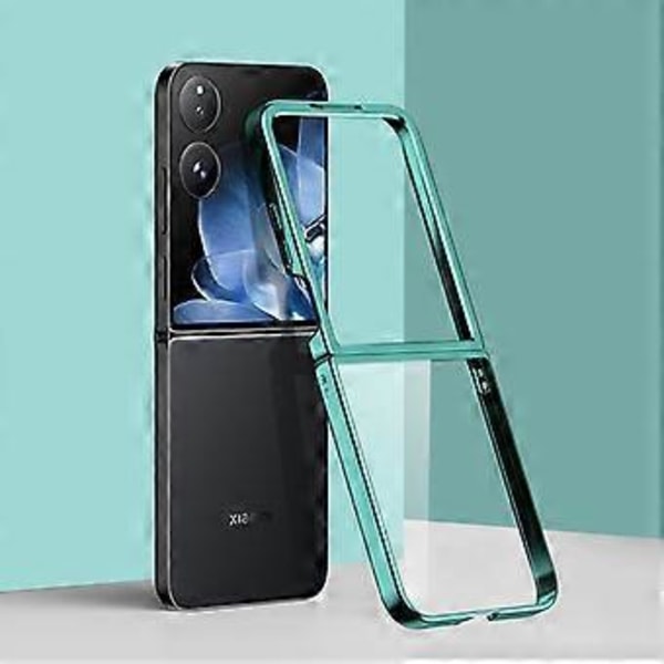 Xiaomi Mix Flip 5G -kotelo, galvanointi, läpinäkyvä PC-puhelinkuori Style A