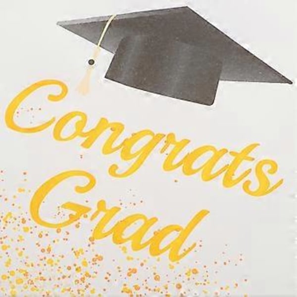 10 stk. Gavepose i papir til dimission, Tillykke Grad Fest Gaveposer Godtepose Slikpose