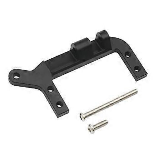 CNC Aluminium Servo Beslag RC Bil Reservedel Høj Ydeevne Letvægts RC Bil Dele til 1/10 RC Crawler Bil TRX 4 (Sort)