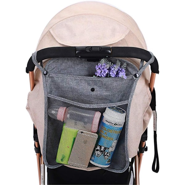 Barnevogn Nettpose, 34 x 30cm, Universal Barnevogn Nettoppbevaring