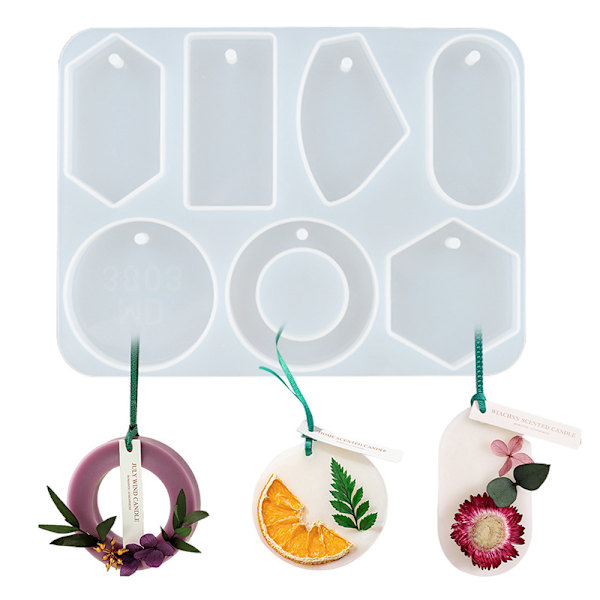 DIY Aromaterapi Voksform Gips Resin Bilophæng Epoxyform Ge