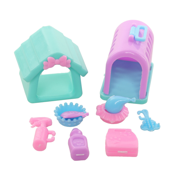 26 stk. Babyhus og Lele Barbie Baby Læringstilbehør Mini