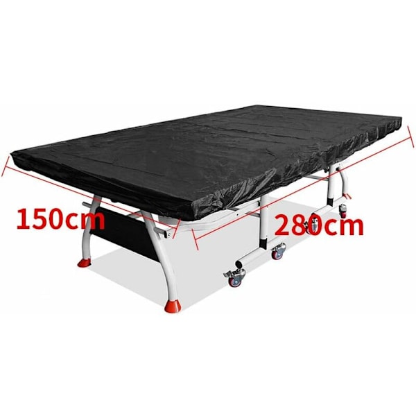 Skyddande överdrag för pingisbord - 280 x 150 cm - Vattentät