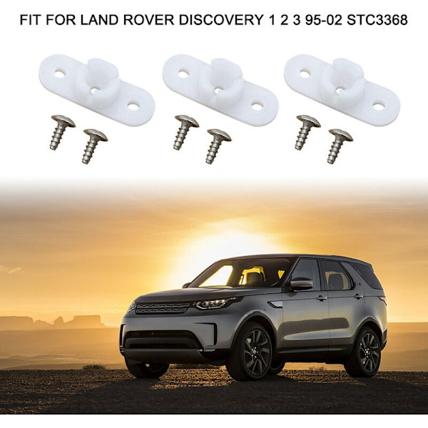 Huvudstrålkastare Sockel Huvudstrålkastare Klämma Kit för Land Rover Discovery 1 2
