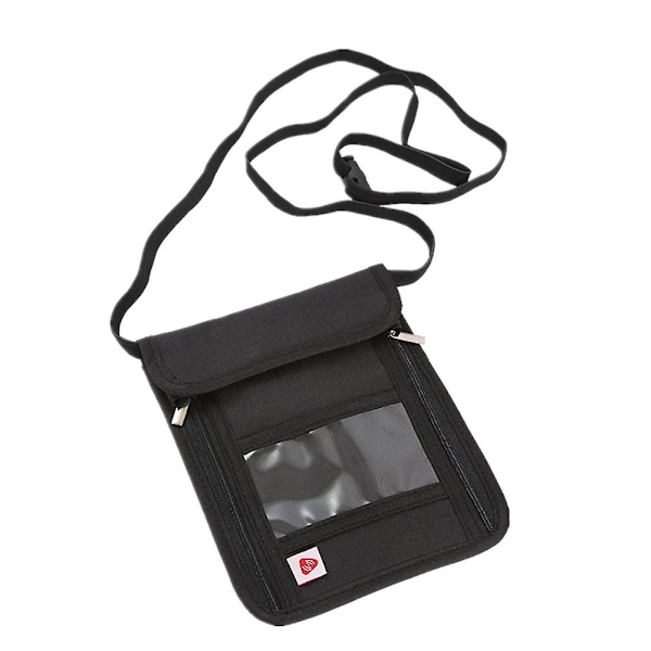 Plånboksväska Resepass Plånbokshållare Plånbokshållare Väska Resenäckpouch