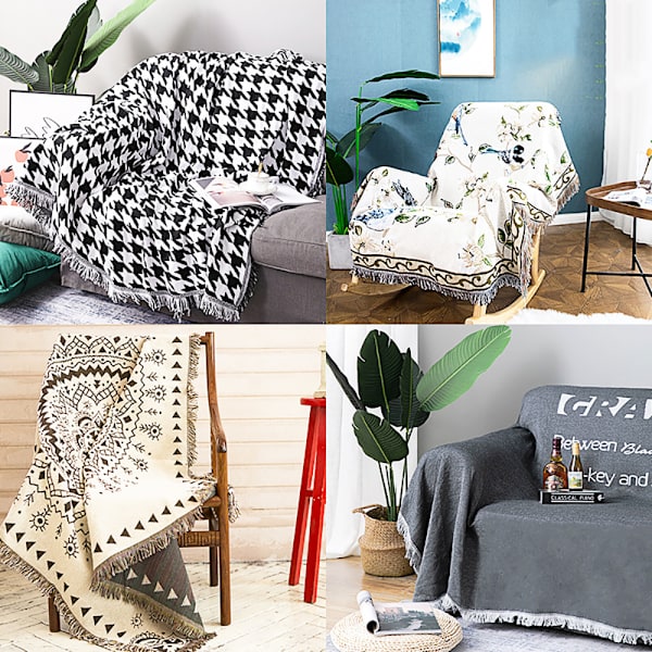 1 stk. Sofaovertræk Dekorativt Stoleovertræk til Sofaseng (130 x 180CM)