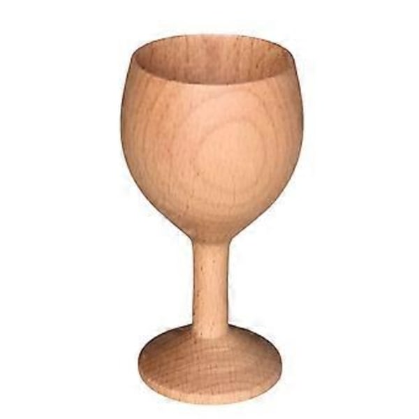 Multifunktionell Trämugg Bägare Robust Material Okrossbar Vintage Druvdrickskoppar Lämpliga för Grillar Picknickar 3th