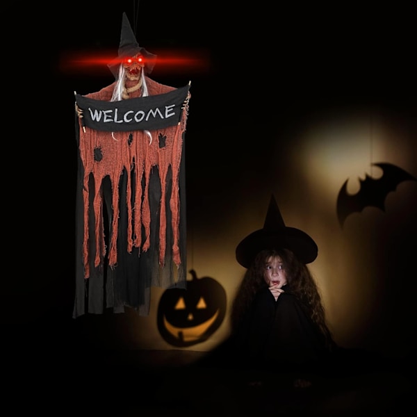 1 kpl Oranssi ulko Halloween-koriste seinäkoriste Hallolle